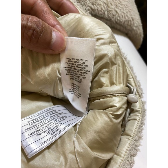 TNA The Super Puff Teddy Down Puffer Jacket Women's XS - Picture 3 of 7